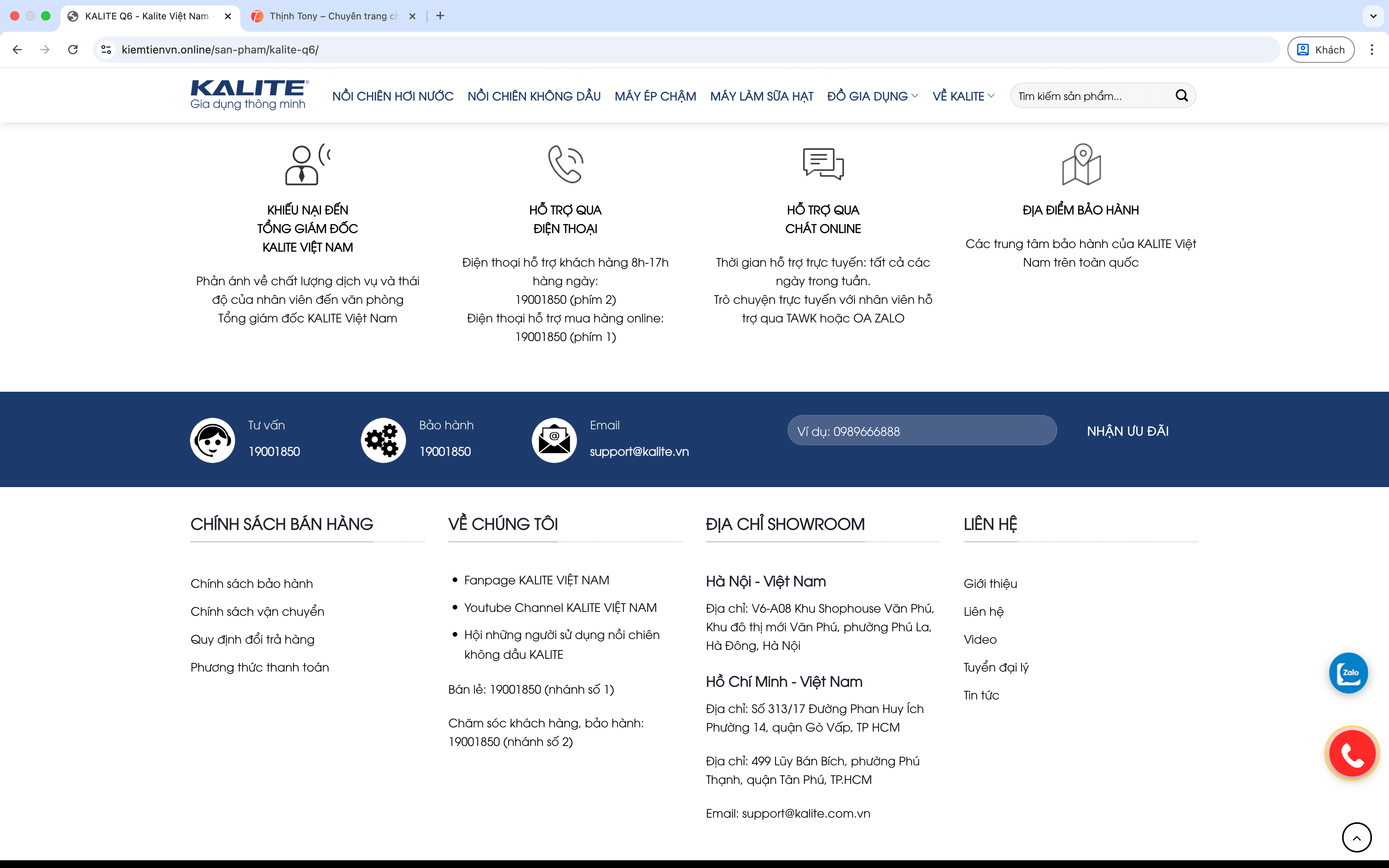 Mẫu Website Bán Hàng Đồ Gia Dụng Nồi Chiên Không Dầu Mẫu Website Bán Hàng Đồ Gia Dụng Nồi Chiên Không Dầu