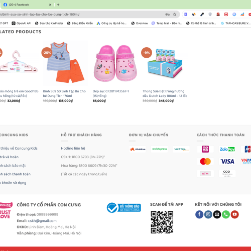 Mẫu Website Bách Hoá Đồ Dùng Mẹ Và Bé trên nền tảng WordPress Flatsome Mẫu Website Bách Hoá Đồ Dùng Mẹ Và Bé trên nền tảng WordPress Flatsome