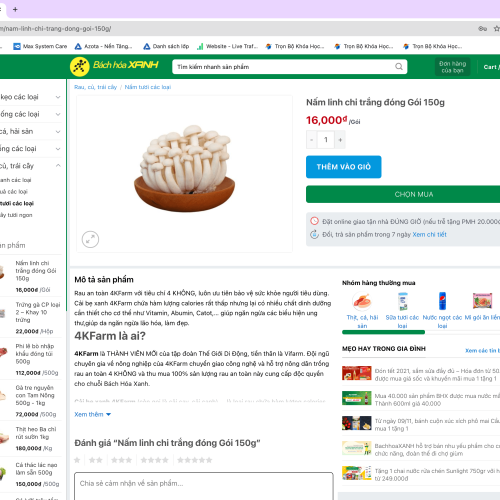 Mẫu Website Bách Hoá Xanh trên nền tảng WordPress Flatsome Mẫu Website Bách Hoá Xanh trên nền tảng WordPress Flatsome