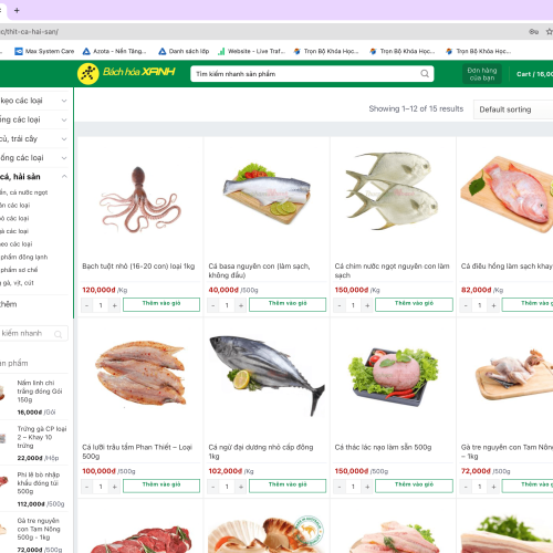 Mẫu Website Bách Hoá Xanh trên nền tảng WordPress Flatsome Mẫu Website Bách Hoá Xanh trên nền tảng WordPress Flatsome